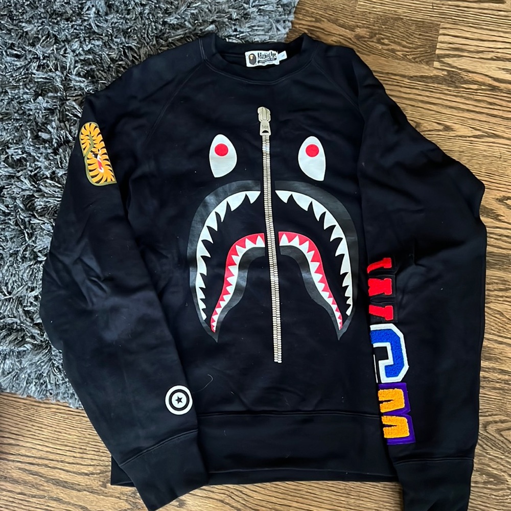 BATHING APE CREW NECK